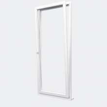 Porte Fenêtre PVC gamme Confort 1 vantail oscillo-battant ouvert